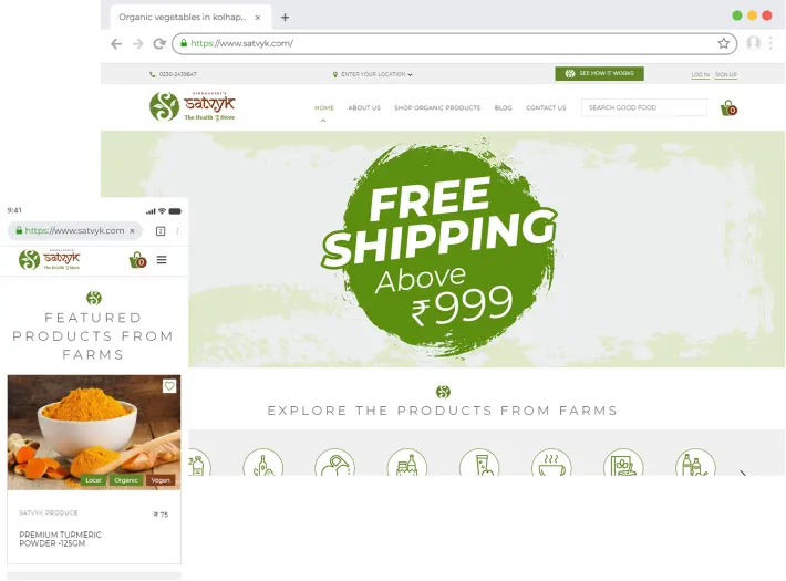 Website UI Design