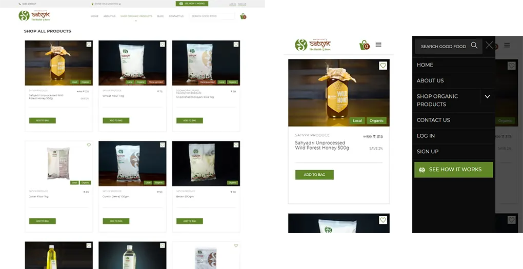Website UI Design